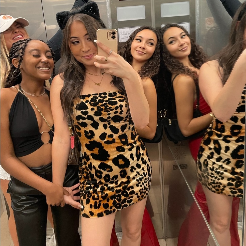 CHEETAH PRINT DRESS